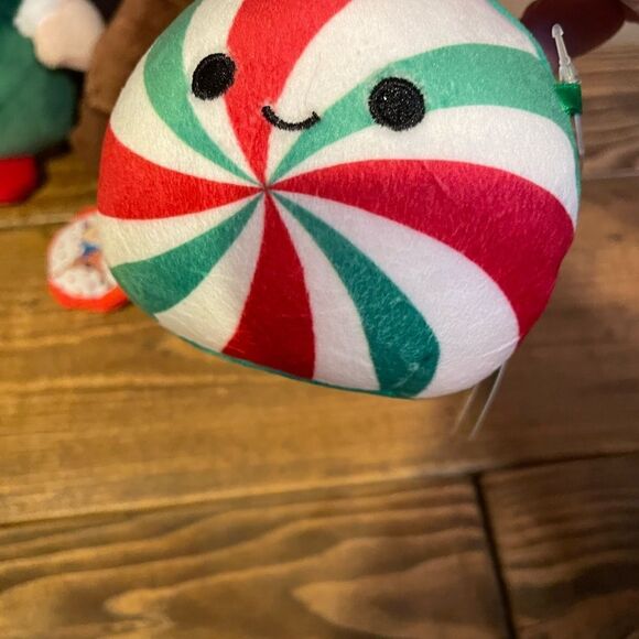 Rudolph My First Rudolph TY Christmas Gnome Squishmallow Candy Cane Plush - Picture 14 of 15
